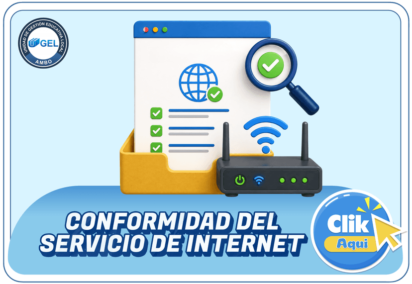 Conformidad del servicio de internet